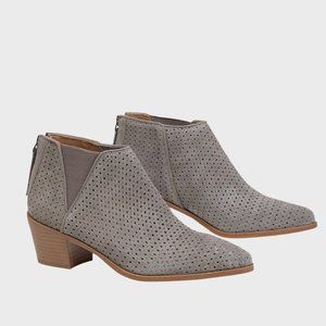 NIB - TRASK Women's Tisha Perforated Ankle Bootie - Size 6.5